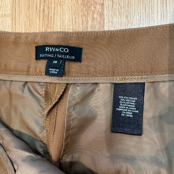 RW&CO Slim Leg Suiting Pants - Picture 3 of 7